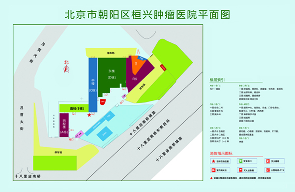 操B网站观看北京市朝阳区桓兴肿瘤医院平面图